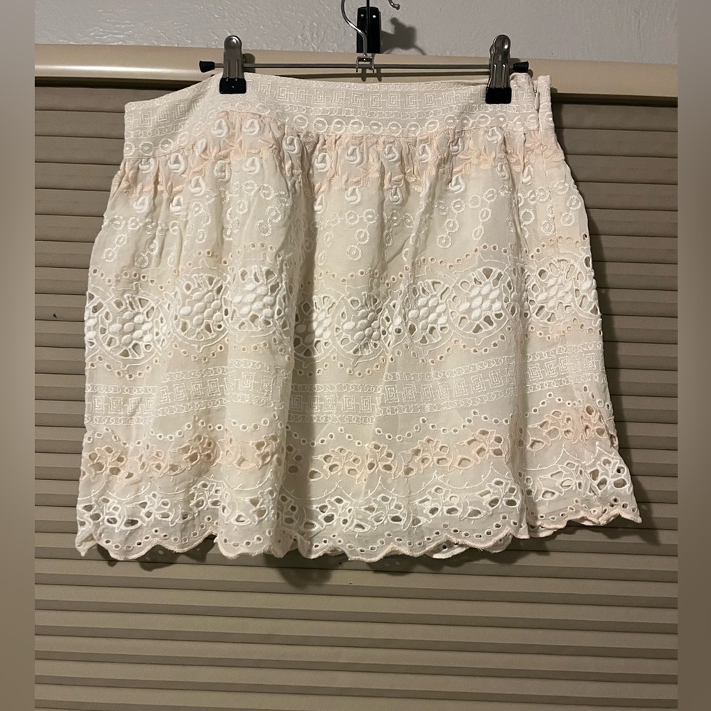 LoveShackFancy skirt size 10 nwt